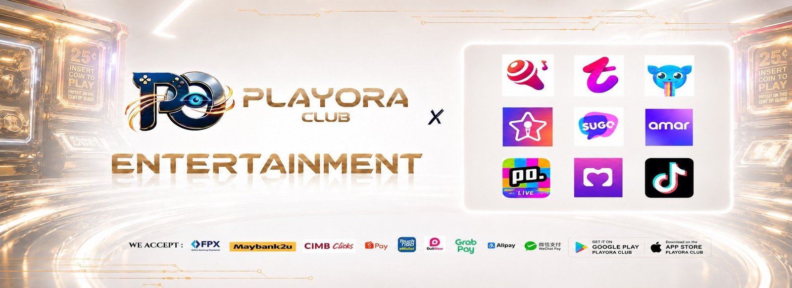 PLAYORA CLUB banner 3